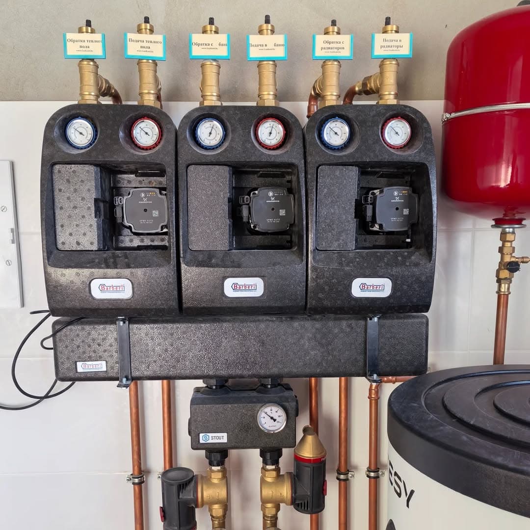 Photo by GazKotel. by on January 21, 2026. May be an image of water heater, water filter, thermostat and text.