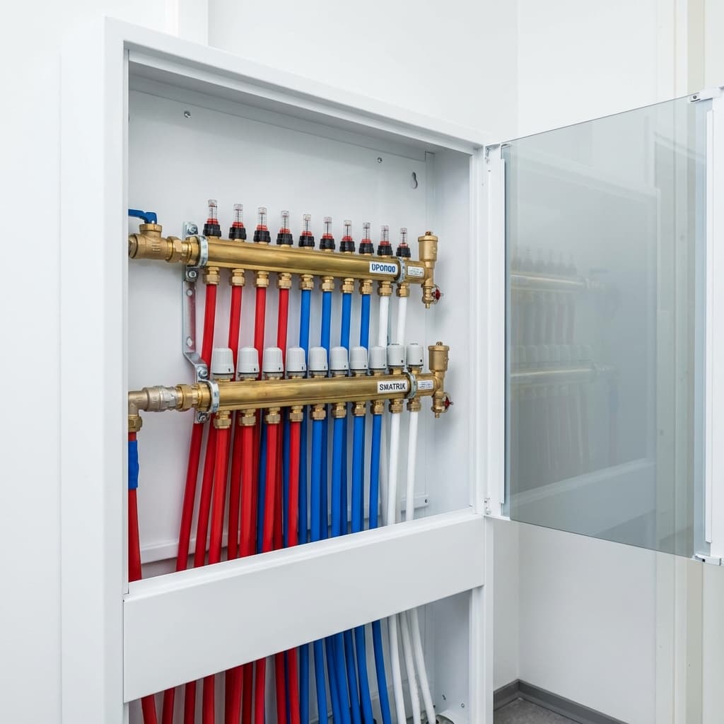 Коллекторный узел теплого пола